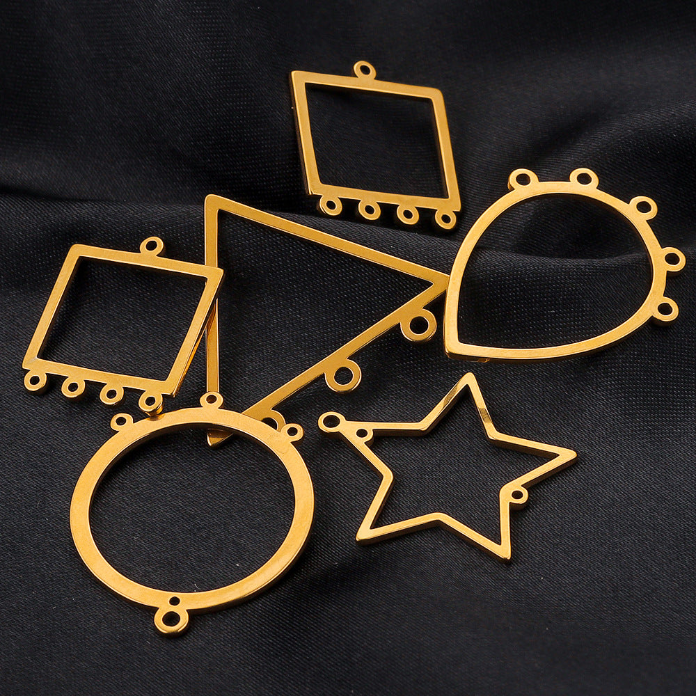 Geometric Earring Connectors