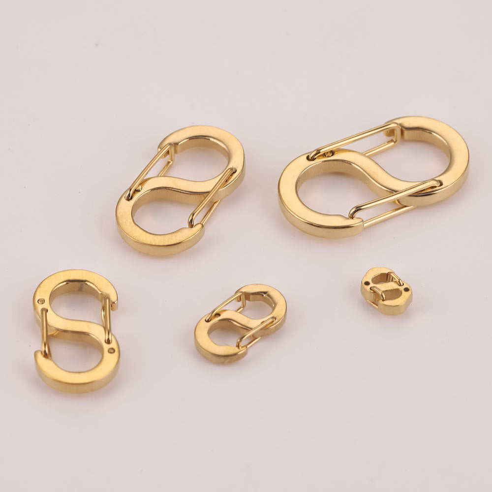 Stainless Steel Figure-8 & S-Shaped Clasps