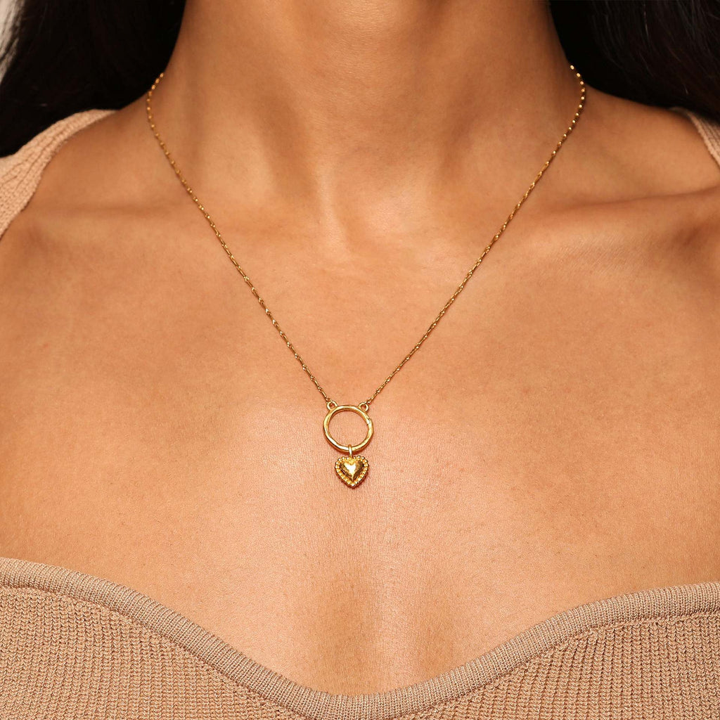 Elephant, Lotus & Heart Charms