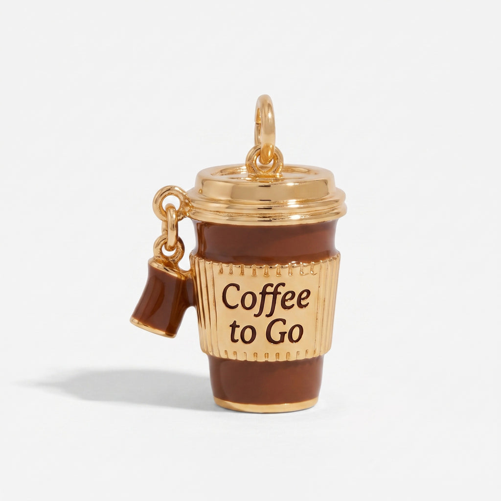 Coffee Pendant Charm