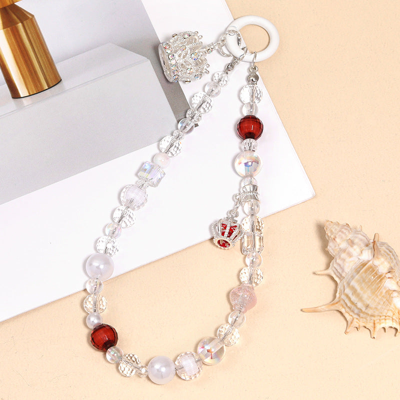 Zirconia-Inlaid Crown Charms – Sparkling Mini Crown Pendants for DIY Bracelets, Keychains, Bag Charms & Jewelry Making