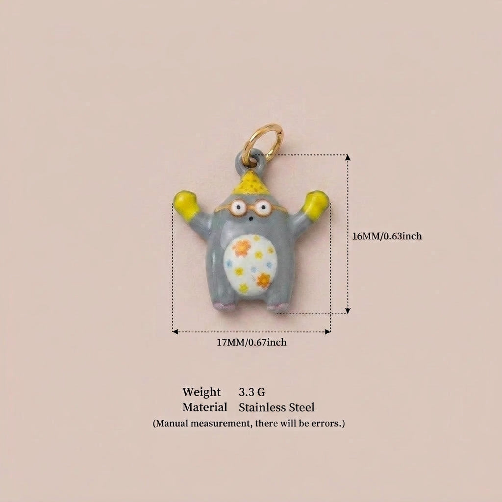 Printed Animal Charms