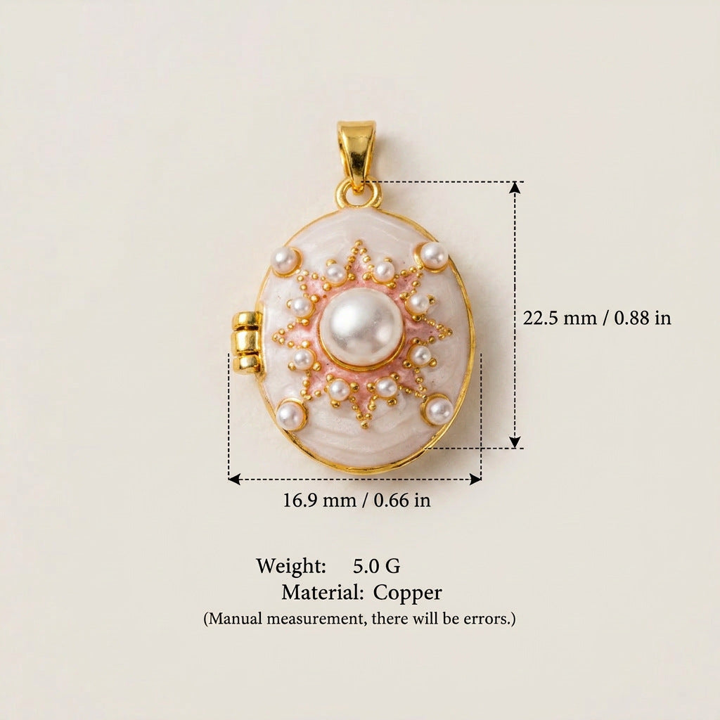 Pocket Watch & Heart Charms