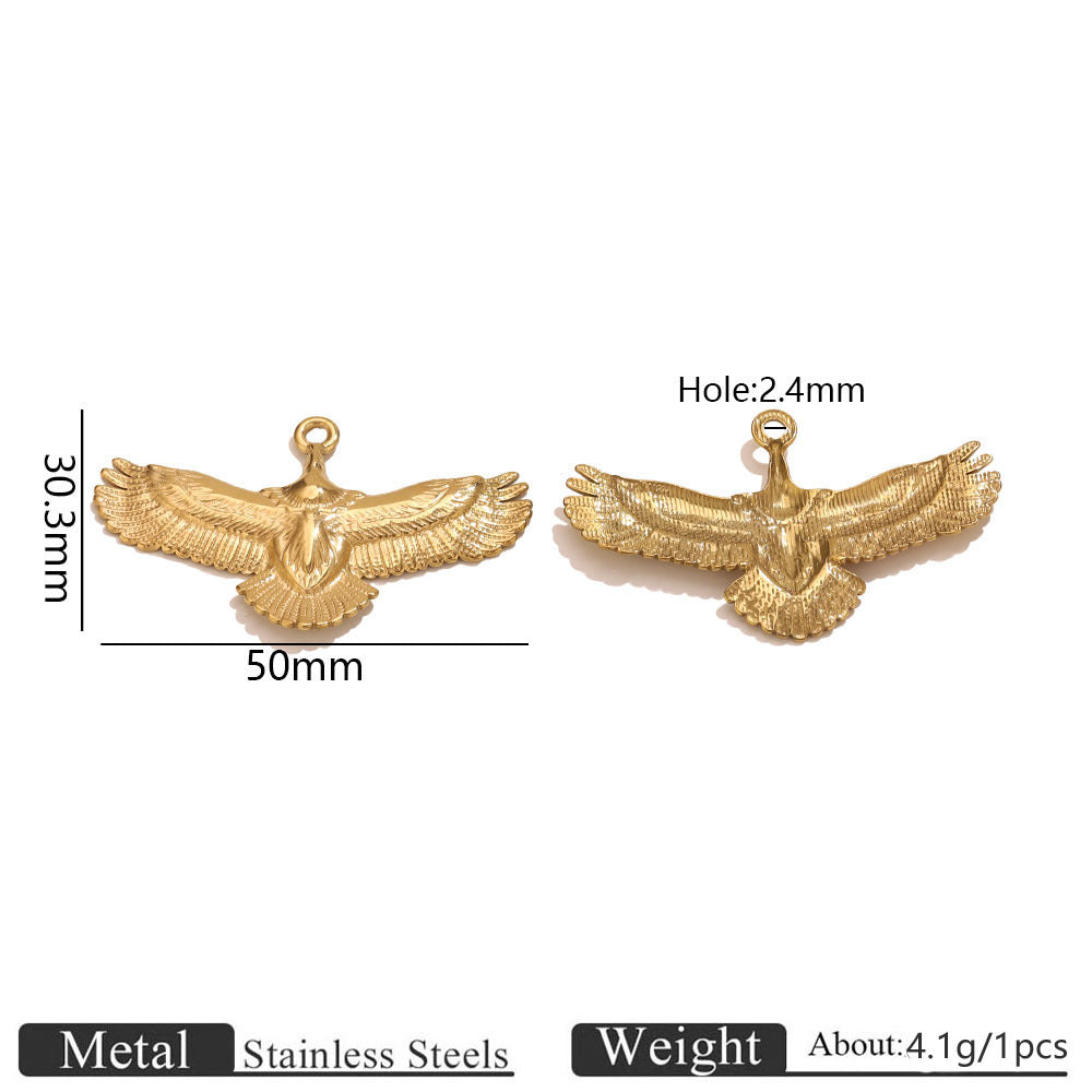 Stainless Steel Star & Jellyfish Pendant Charms