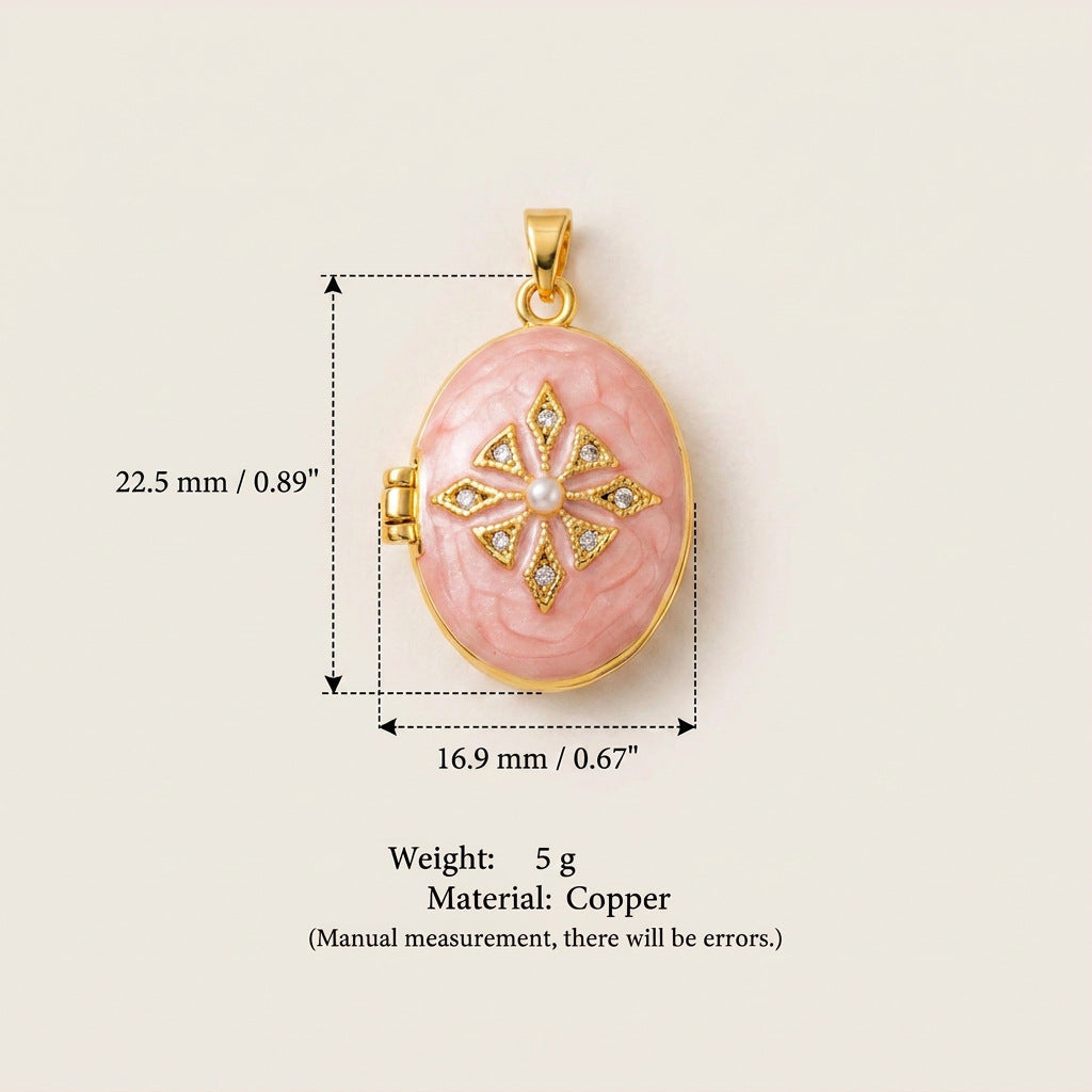 Pocket Watch & Heart Charms