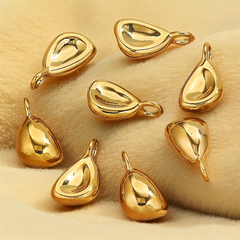 Assorted Stainless Steel Statement Pendant Charms