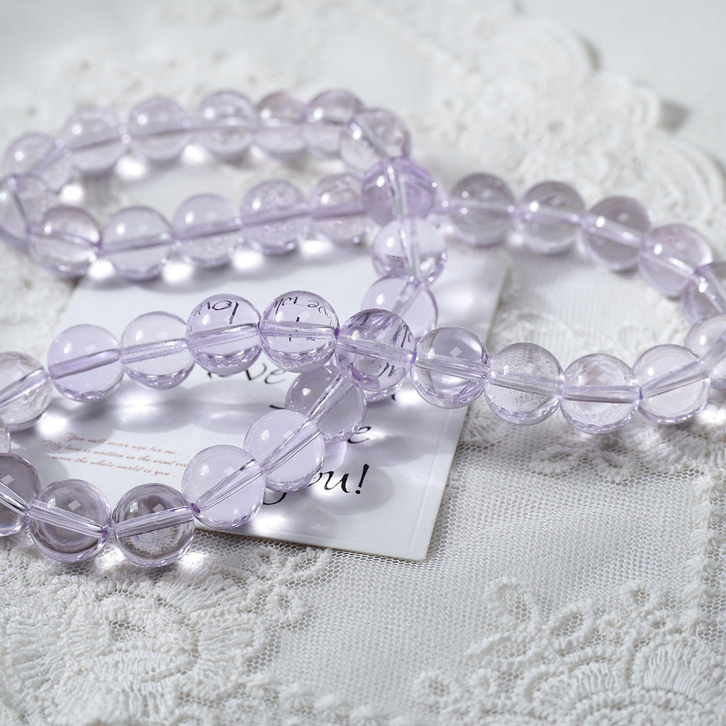 Crystal Glass Round Beads