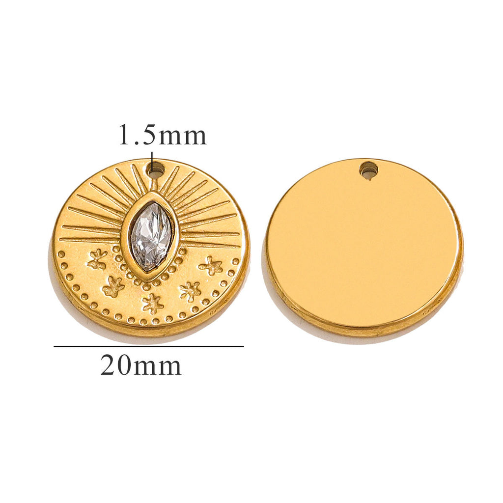 Star Sun Pendant Charms