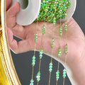Crystal Tassel Chain – 18 Meters