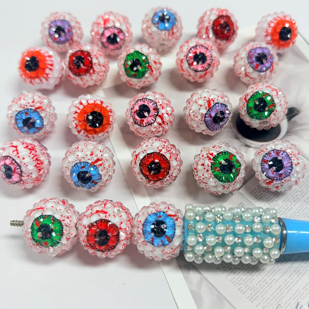 Halloween Horror Monster and Bloody Eyeball Beads