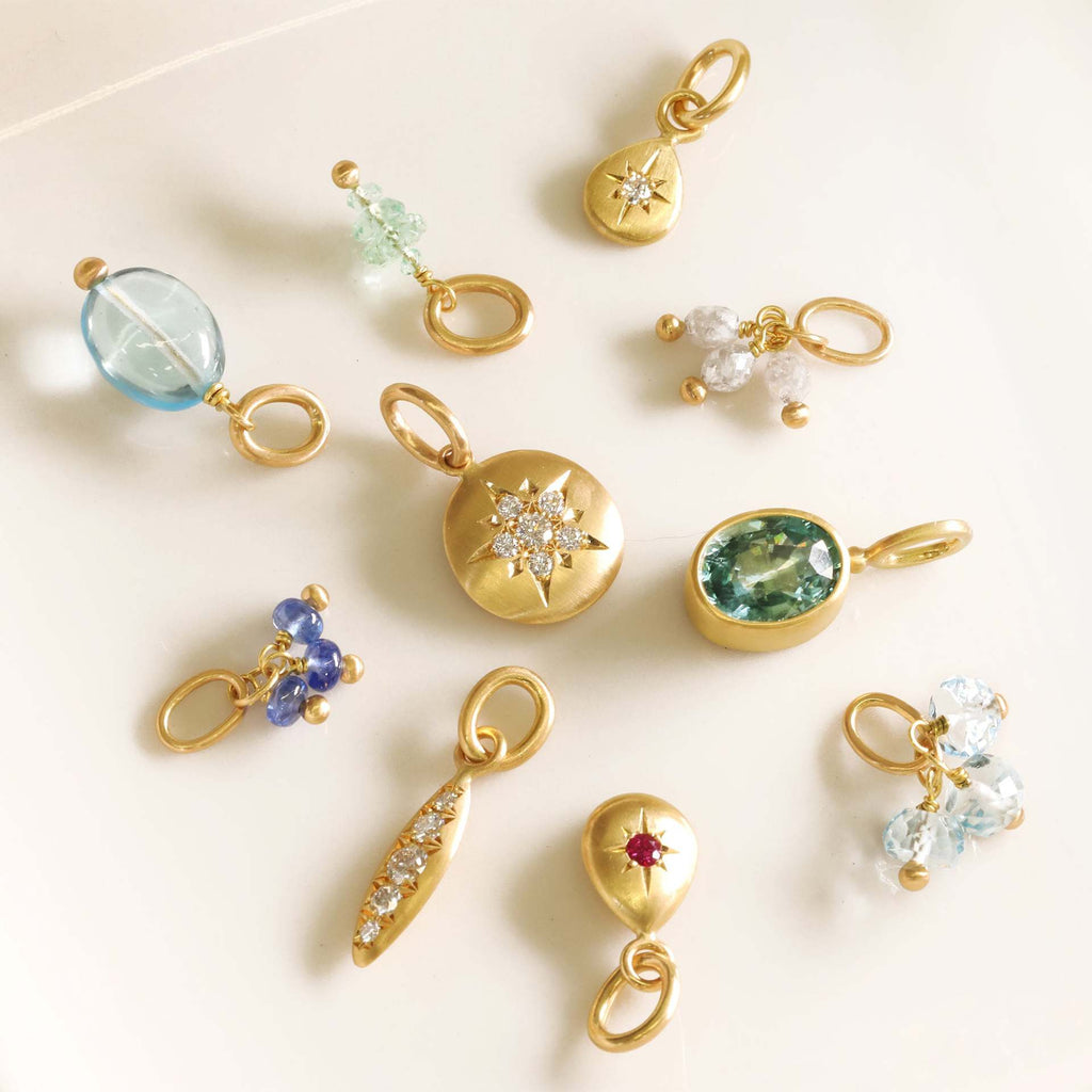 Sparkling Gem Charms