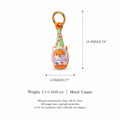 Gold-Tone Enamel Cartoon Animal Pendant Charms