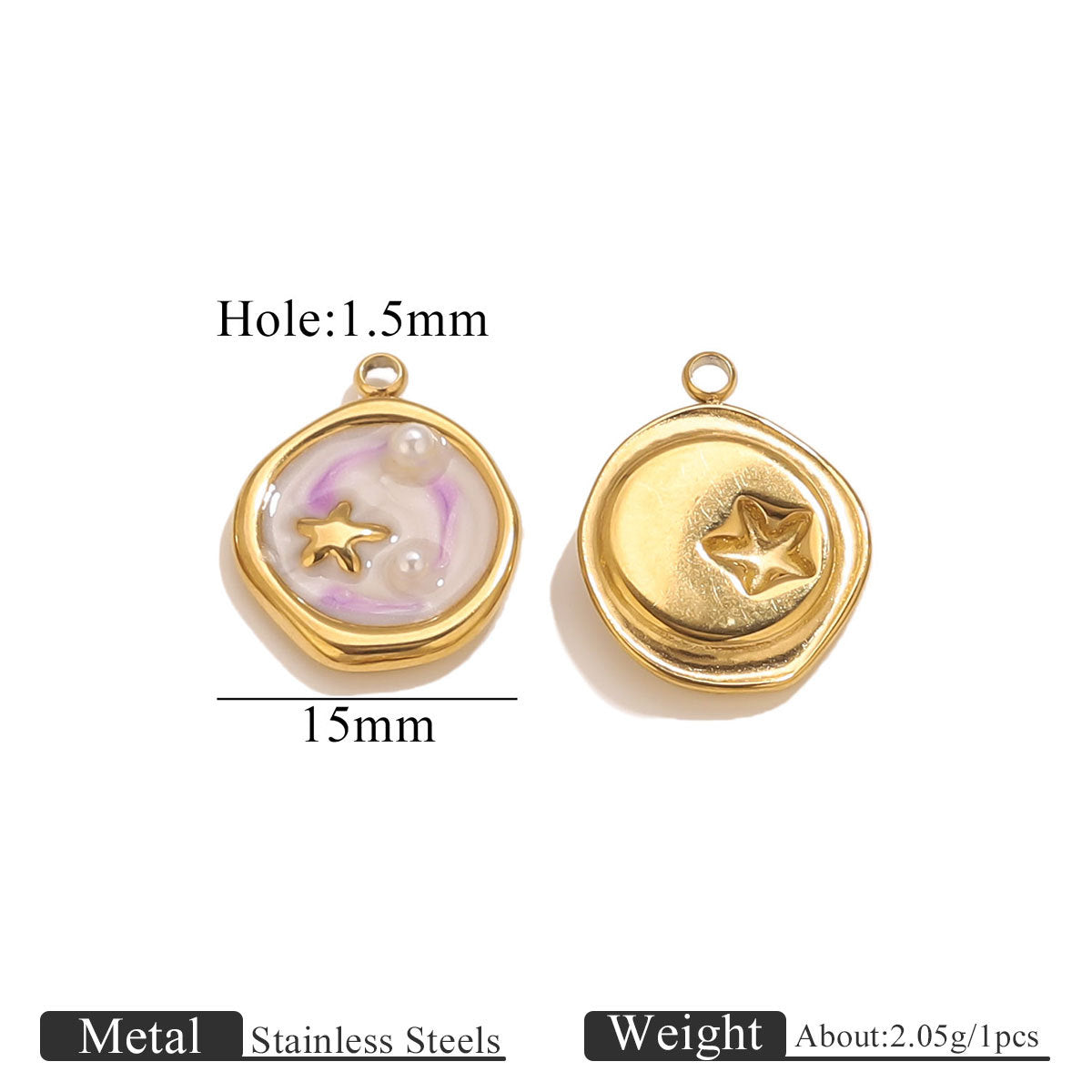 Ocean Enamel Charms