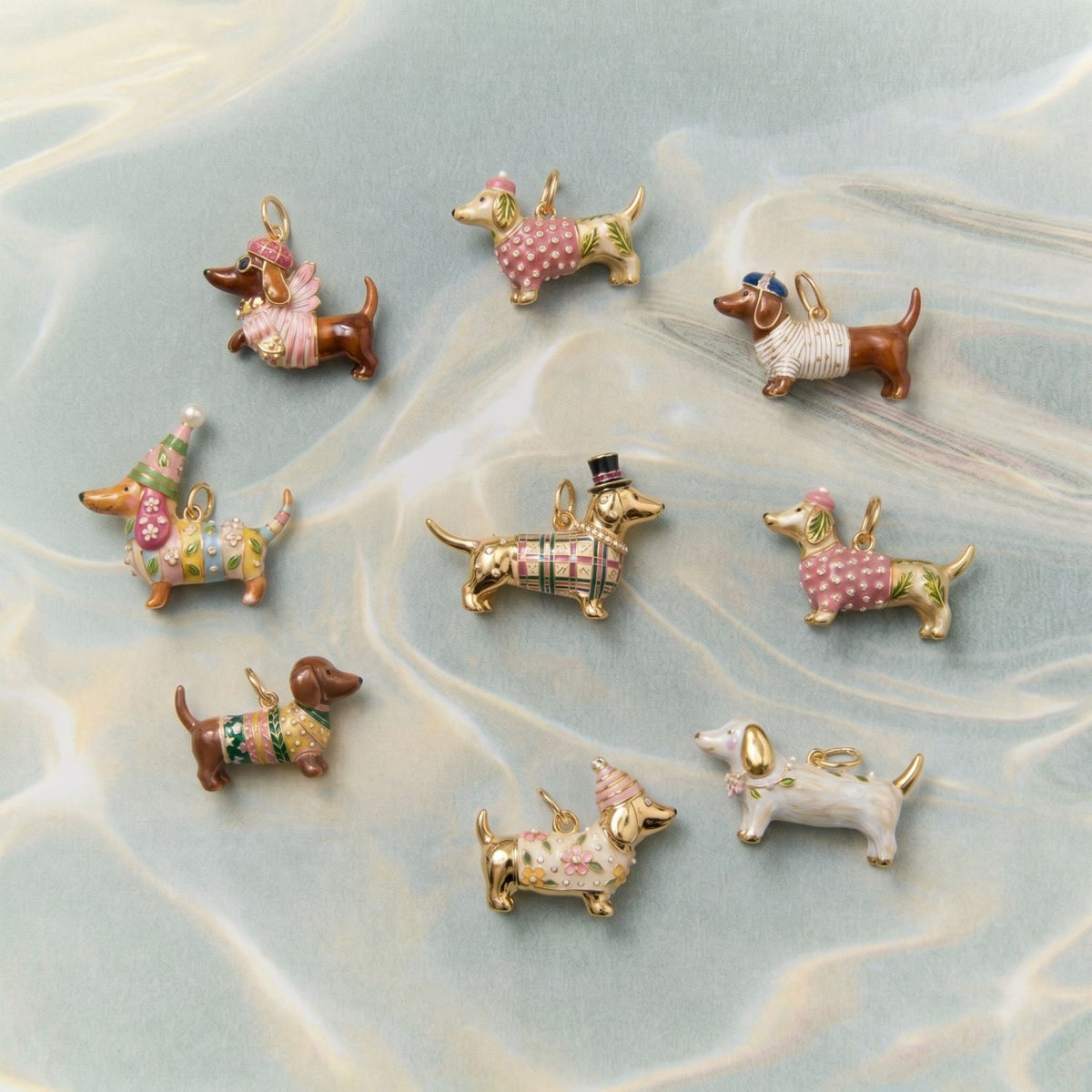 Dachshund Puppy Charms