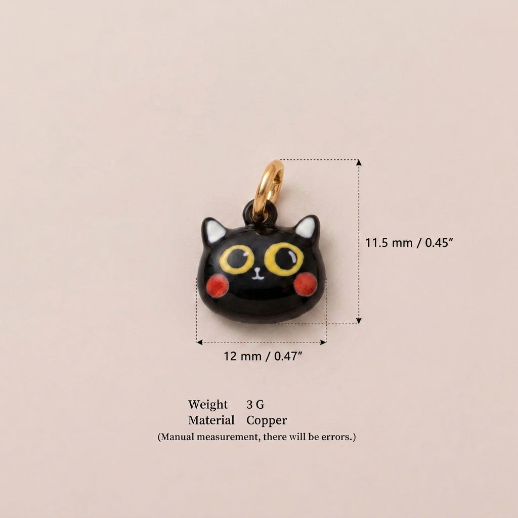 Cartoon Cat Charms