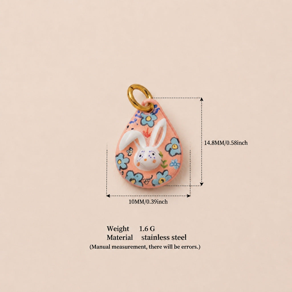 Printed Animal Charms