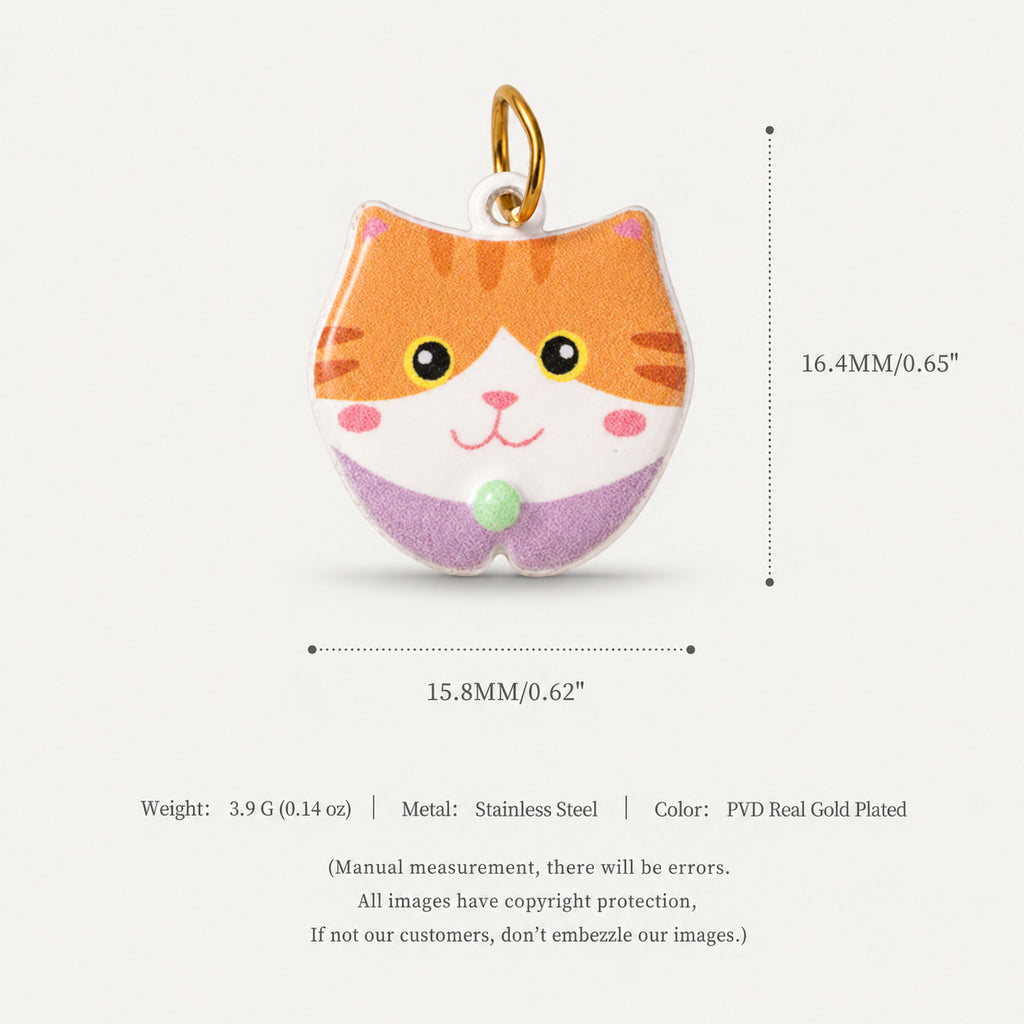 Printed Animal Charms