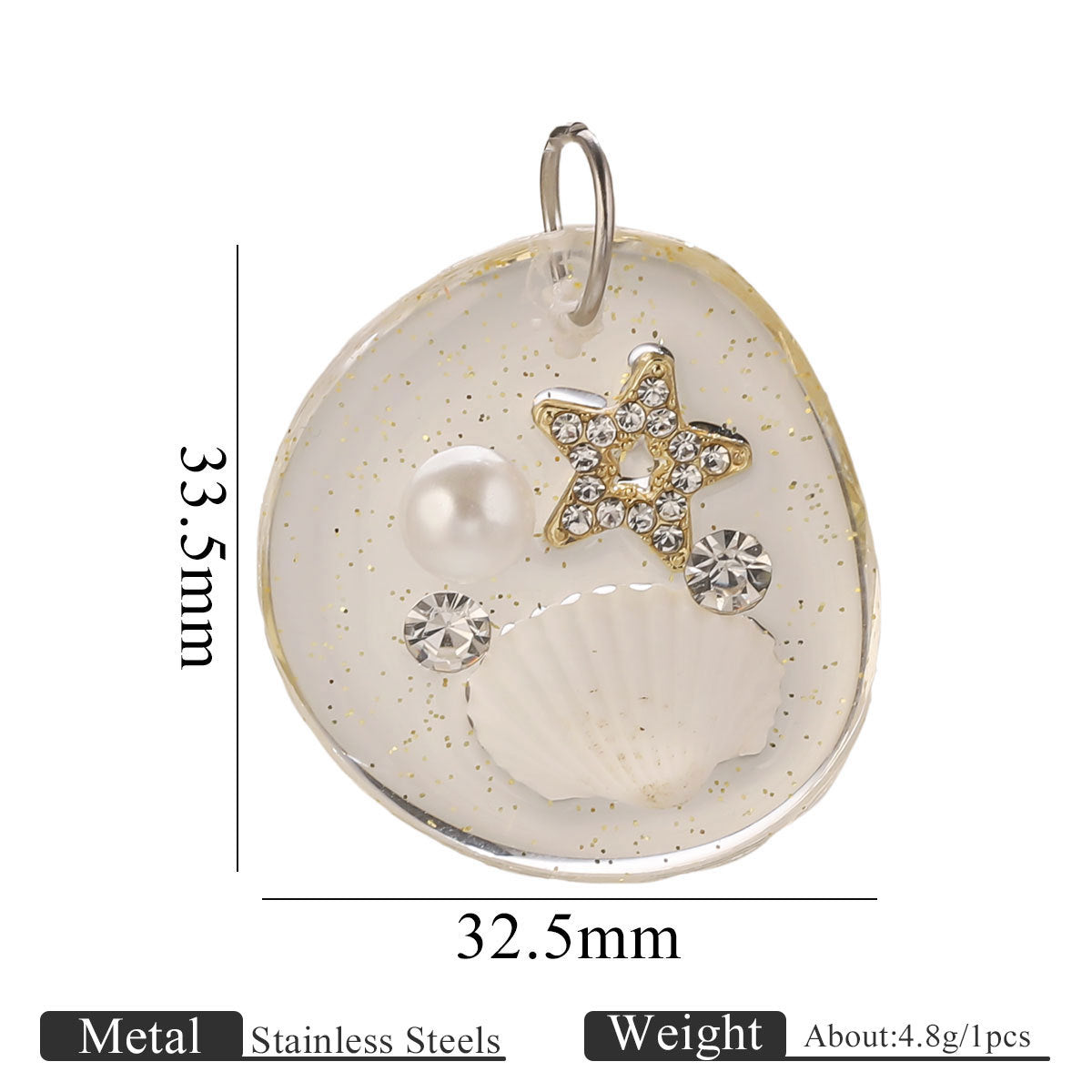 Seashell Pendant Charms