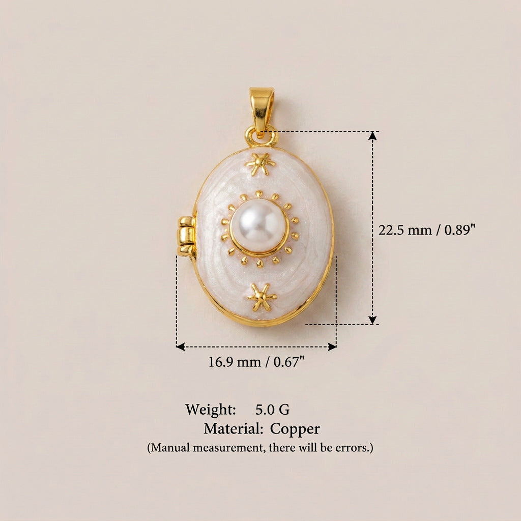 Pocket Watch & Heart Charms