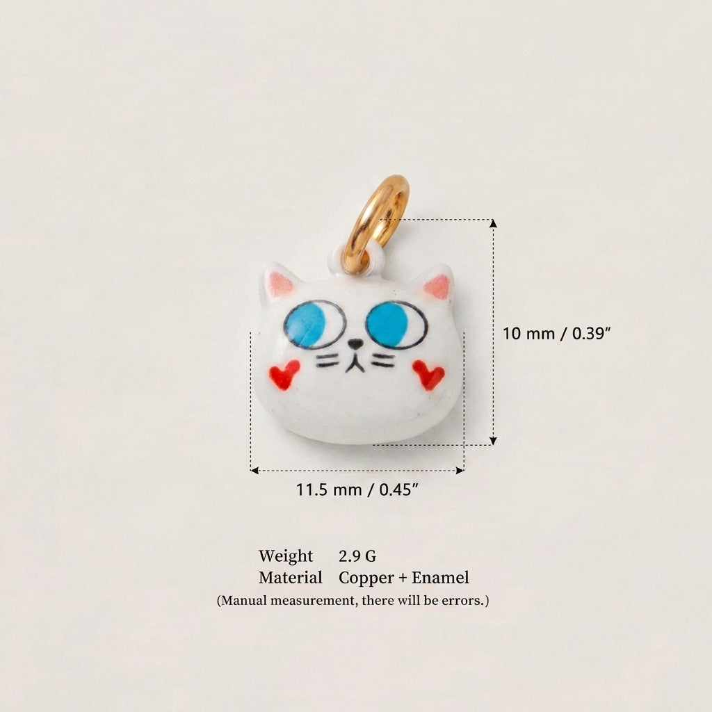 Cartoon Cat Charms