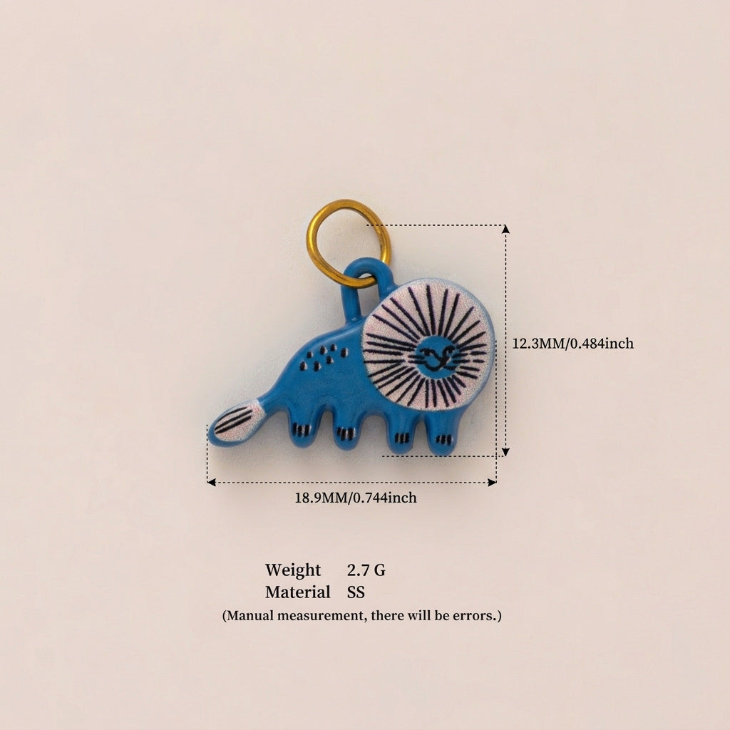 Bird & Flower Pendant Charms