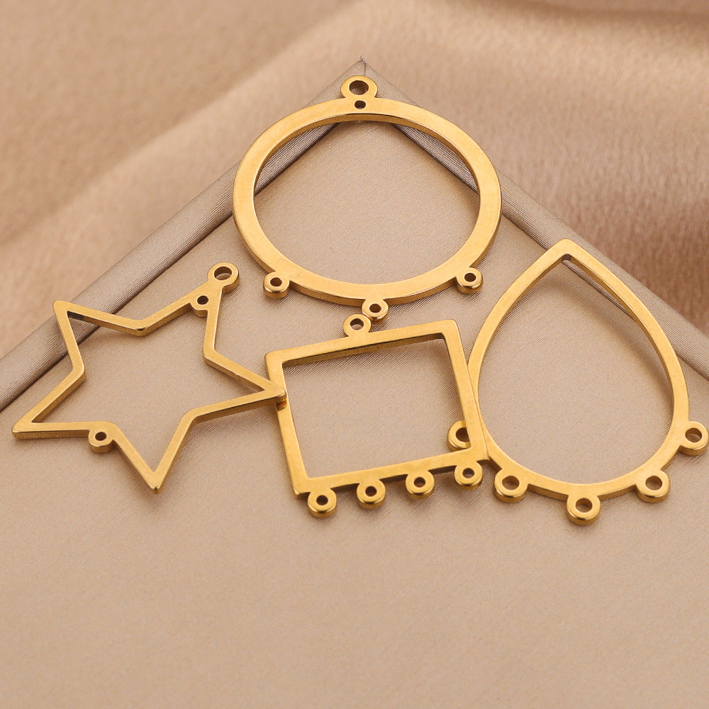 Geometric Earring Connectors