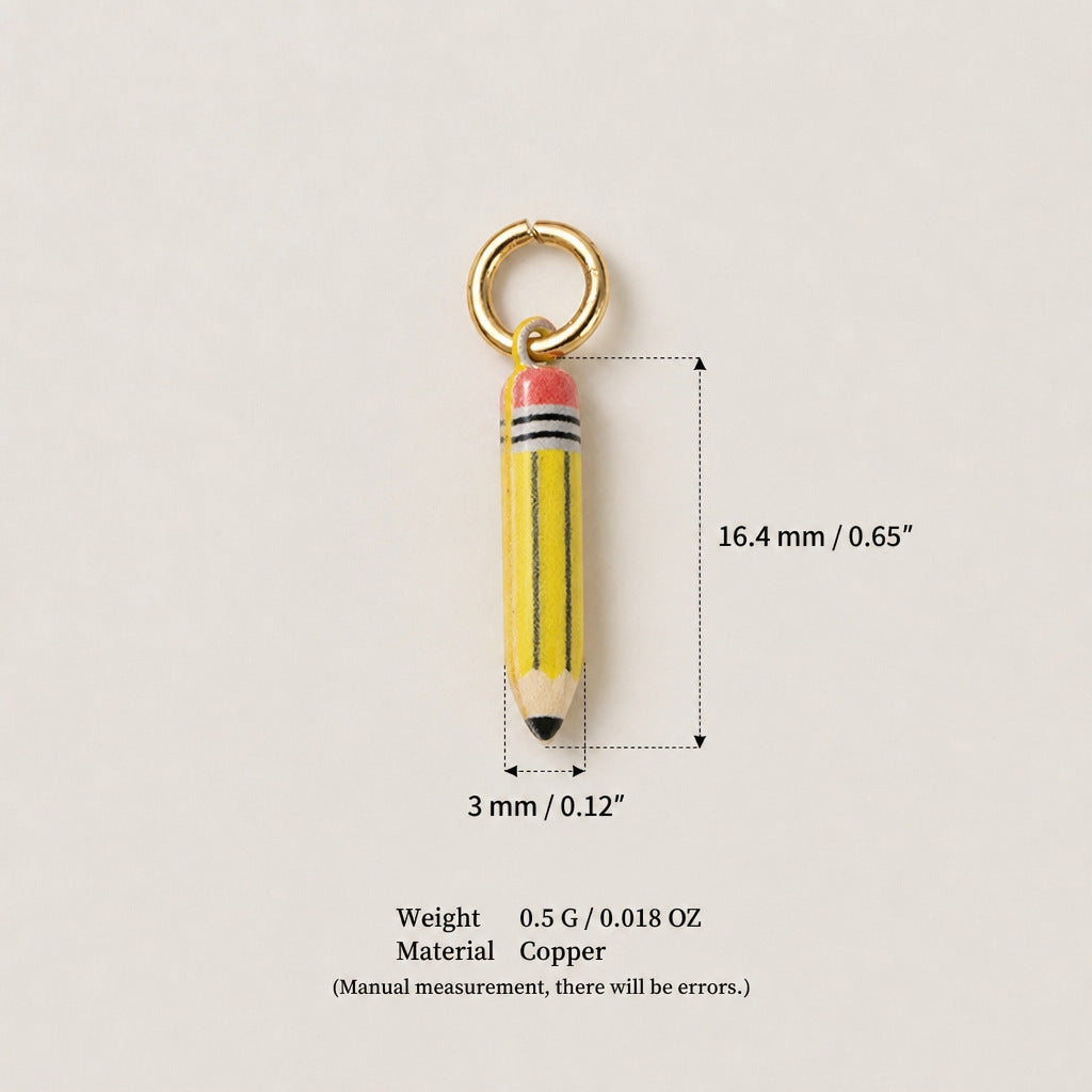 School Supply Charms