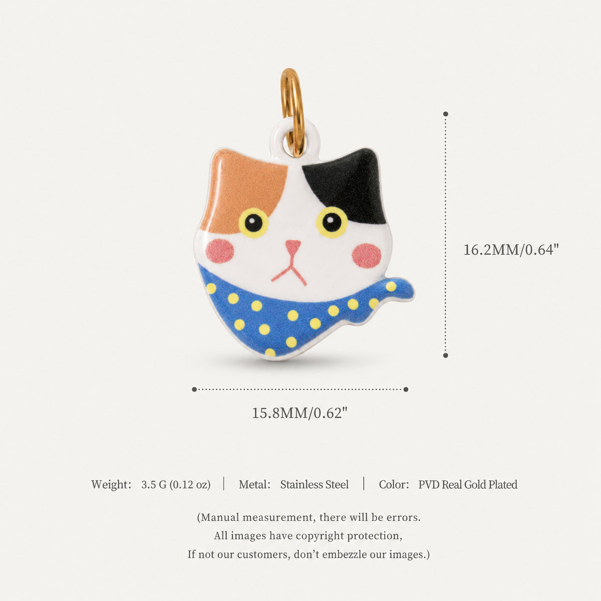 Printed Animal Charms