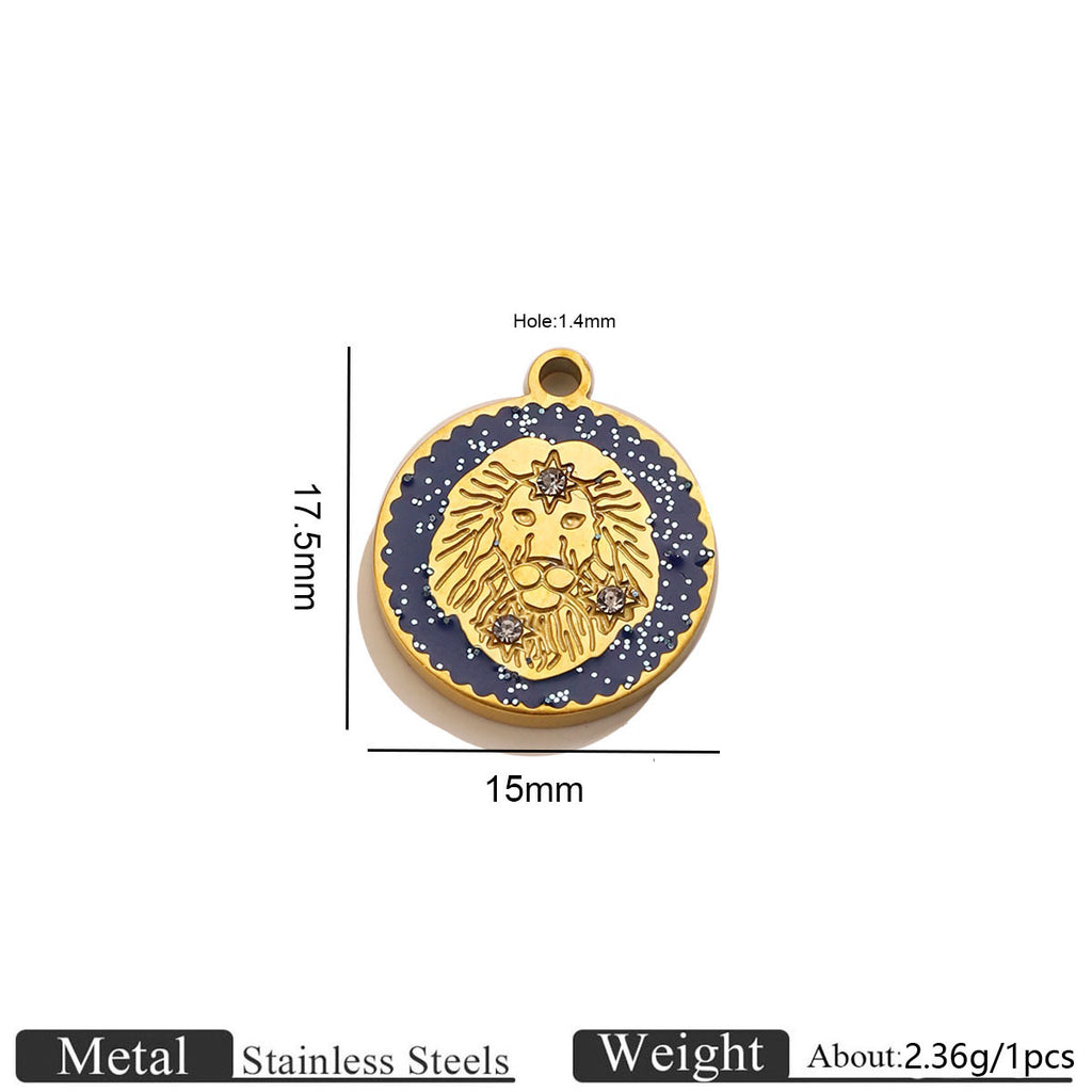 12 Zodiac Constellation Charms