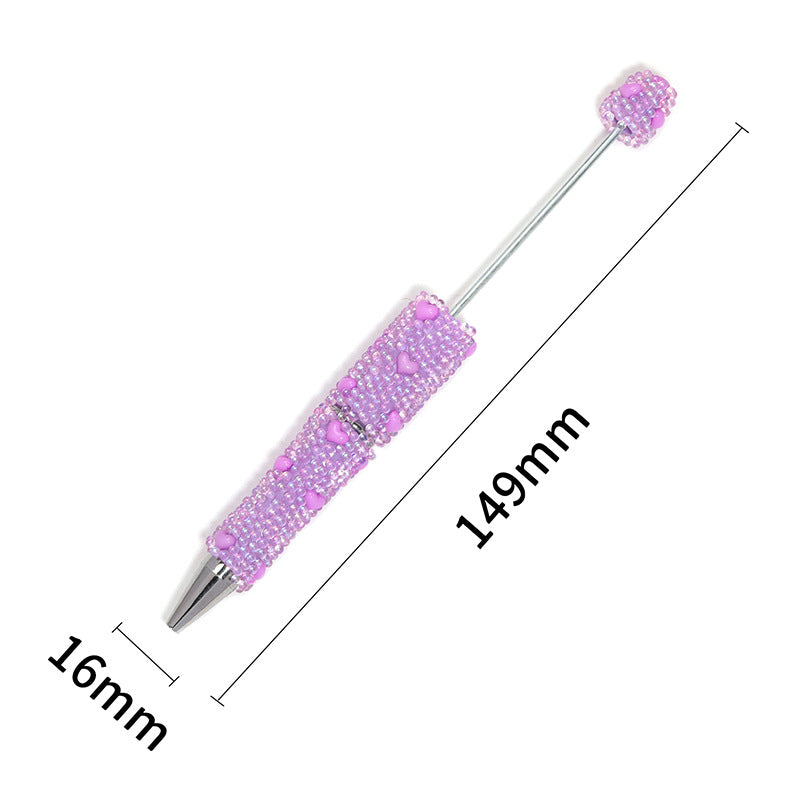Colorful Bubble Heart Ballpoint Pens – Cute Love Bubble Decorative Pens for DIY Gifts, Aesthetic Stationery & Craft Supplie