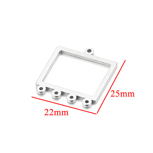 Geometric Earring Connectors