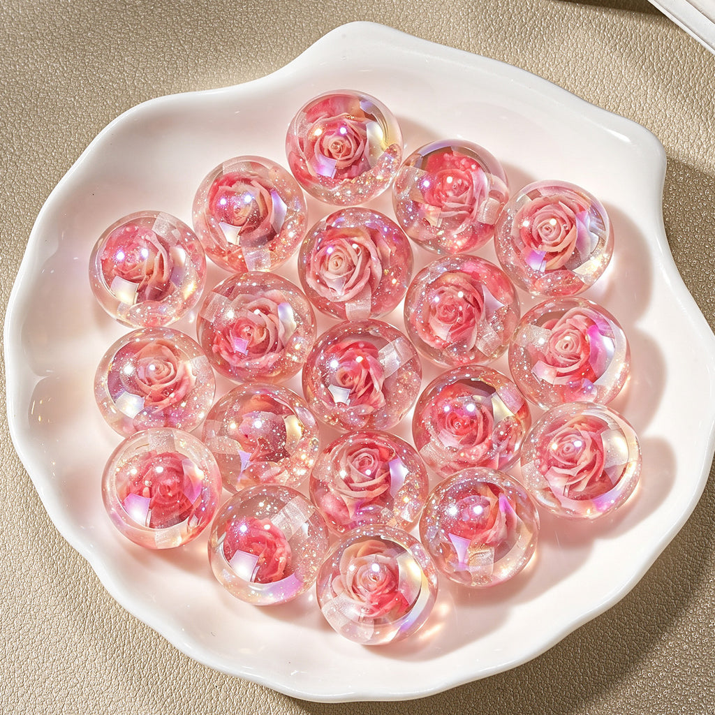 Luminous Day & Night Round Beads