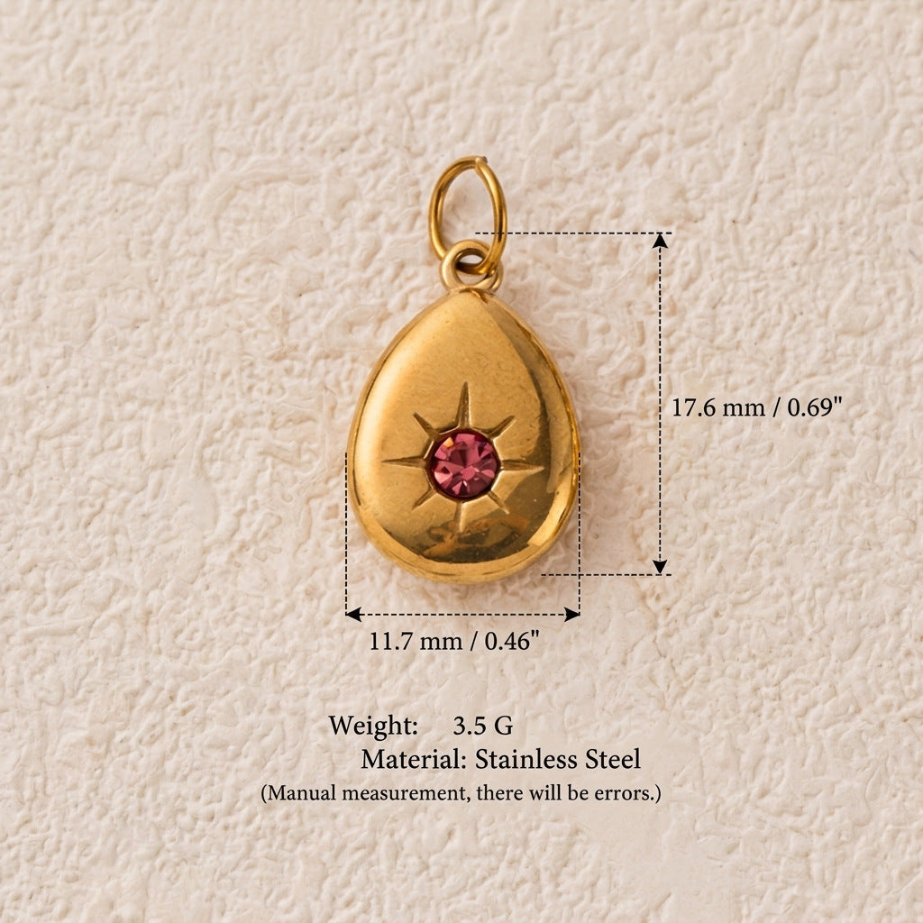 Sparkling Gem Charms
