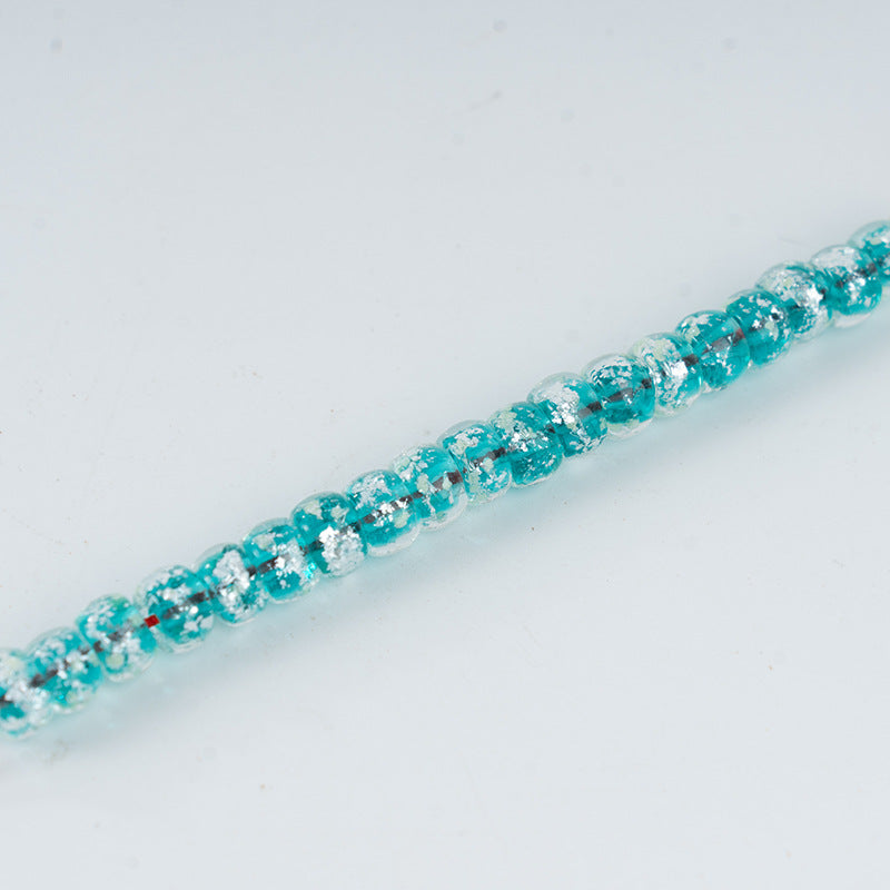Colorful Powder-Glazed Flat Disc Spacer Beads