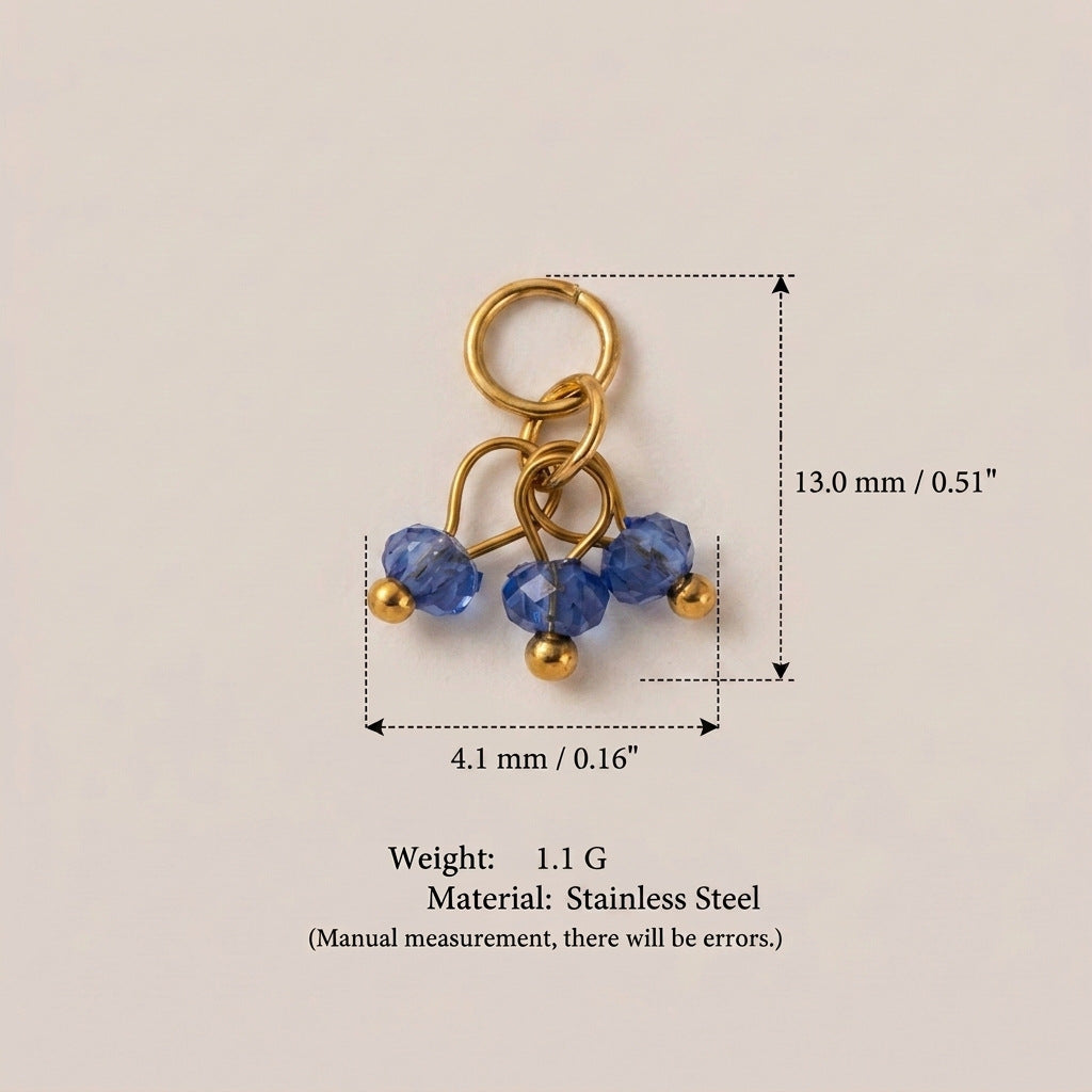 Sparkling Gem Charms