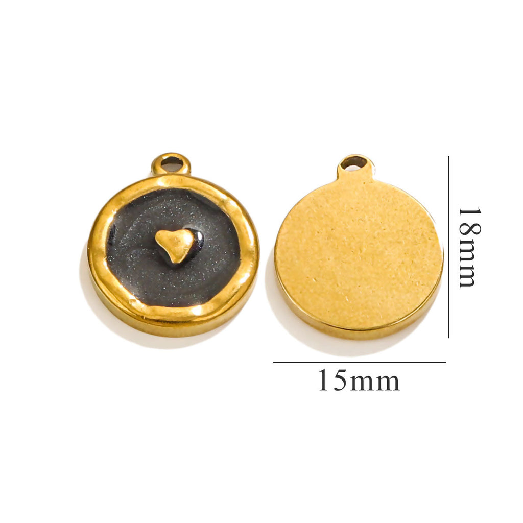 Puffy Heart Charms