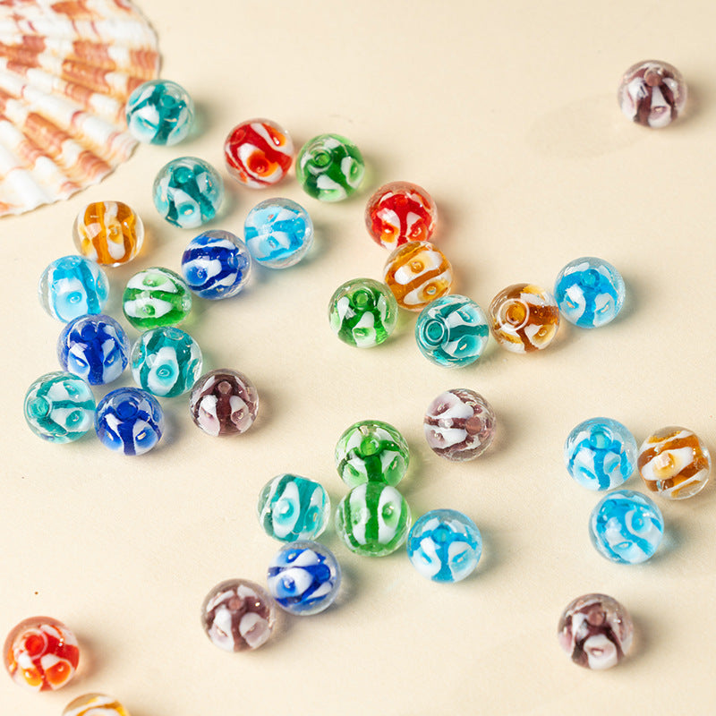 Bubble & Jellyfish Glass Focal Beads