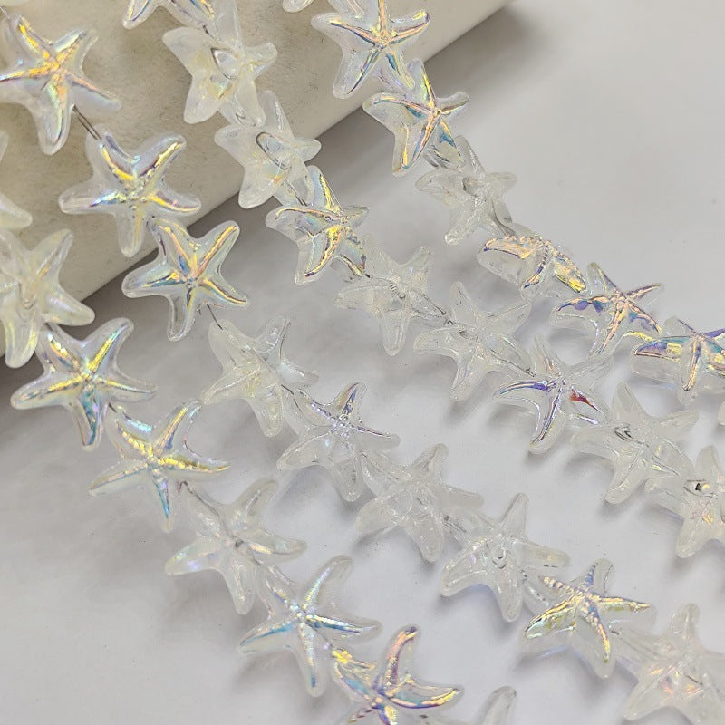 Irregular Smooth Glass Beads