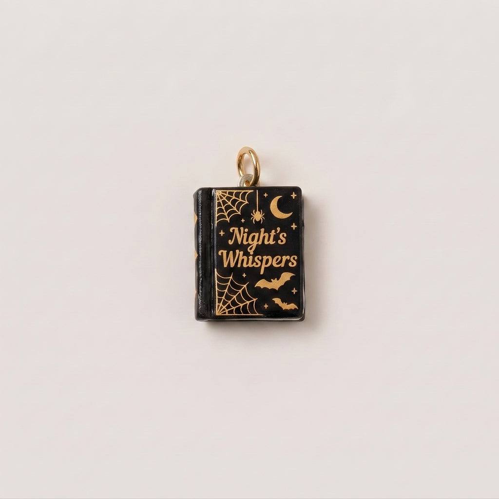 Magic Book Pendant Charms