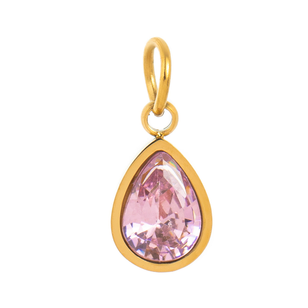 Heart Birthstone Charms