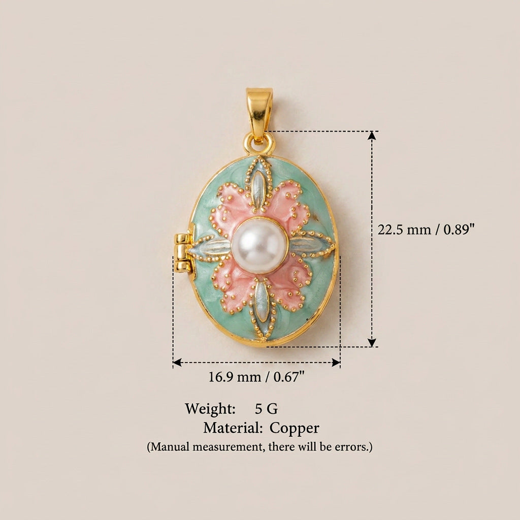 Pocket Watch & Heart Charms