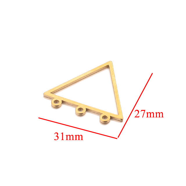 Geometric Earring Connectors