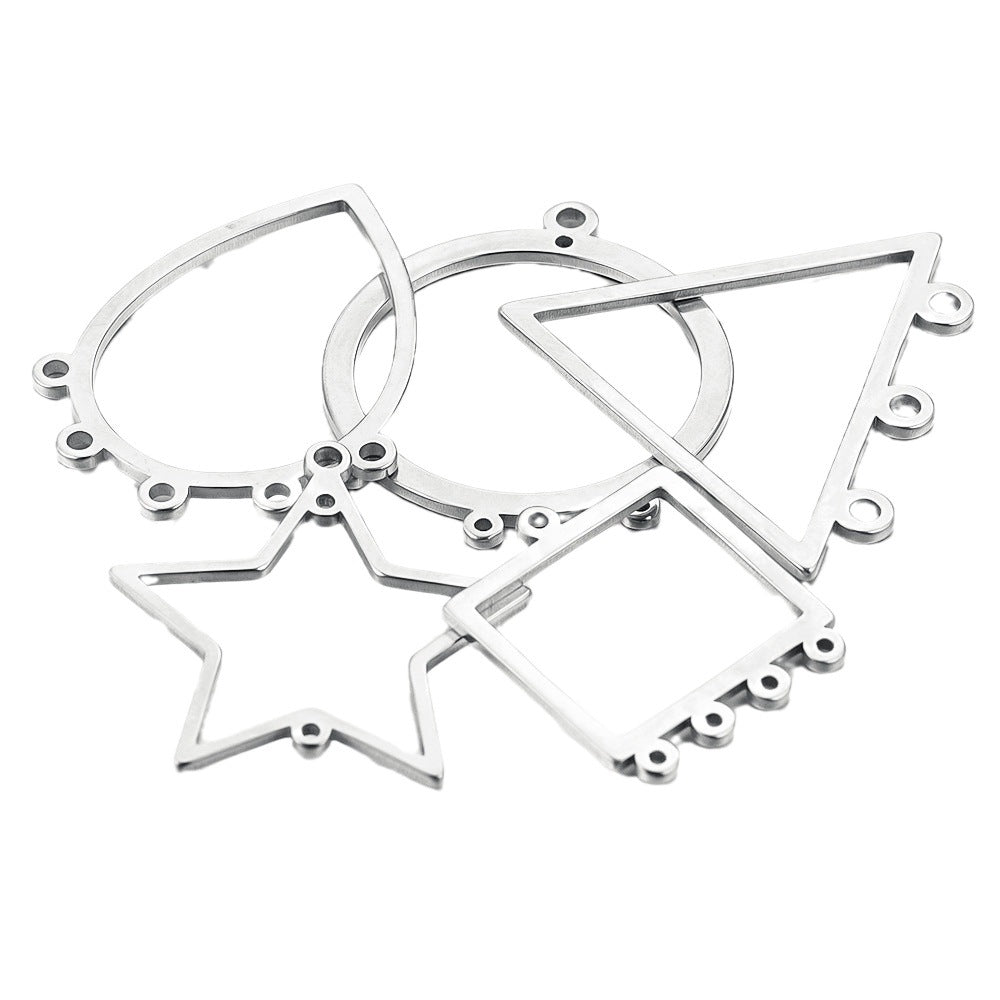 Geometric Earring Connectors
