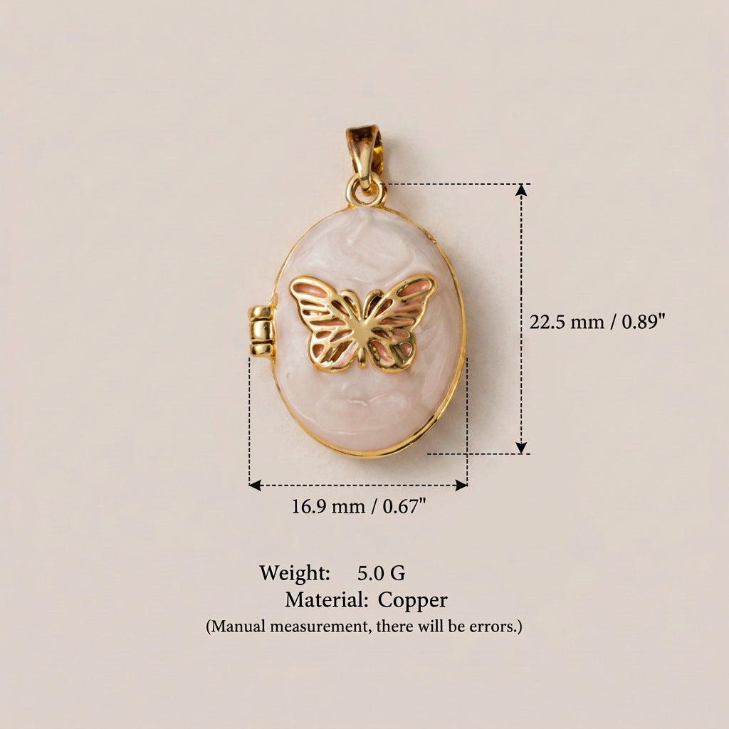 Pocket Watch & Heart Charms
