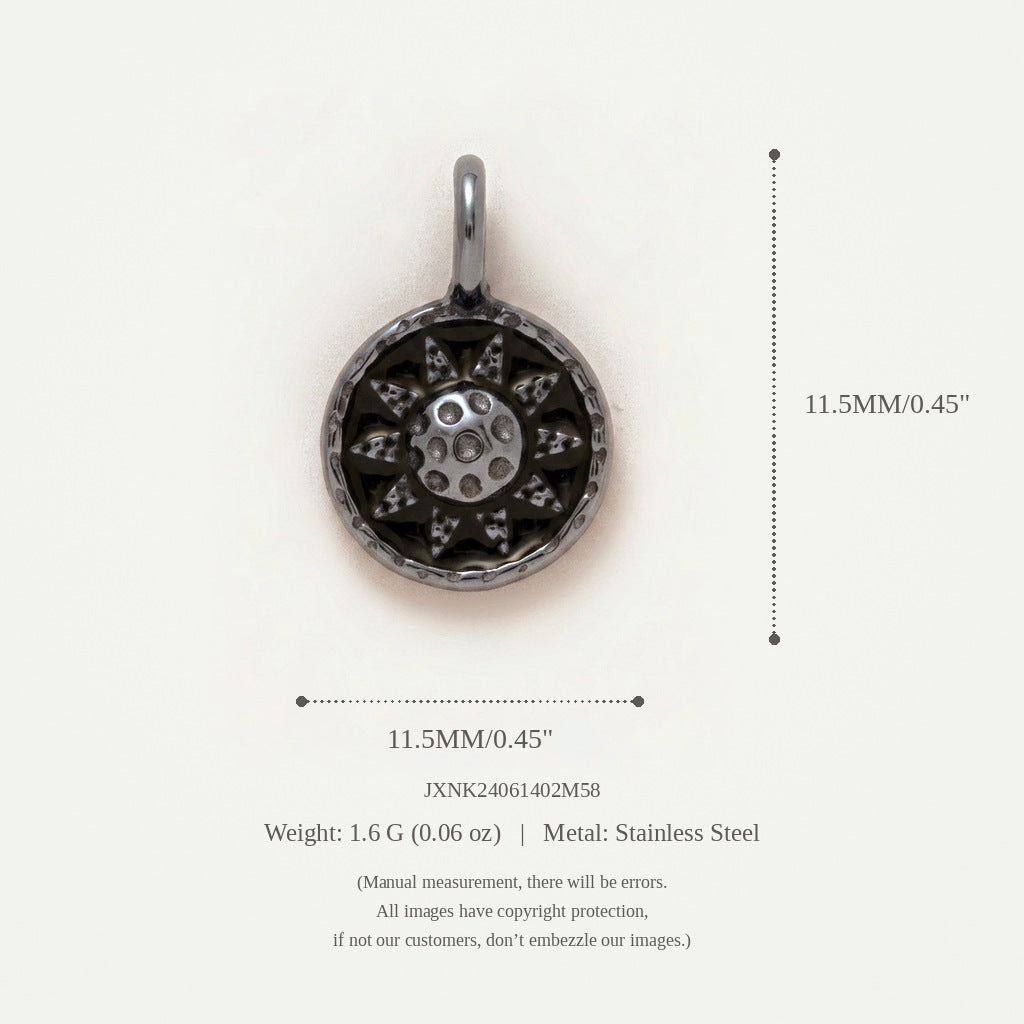 Elephant, Lotus & Heart Charms