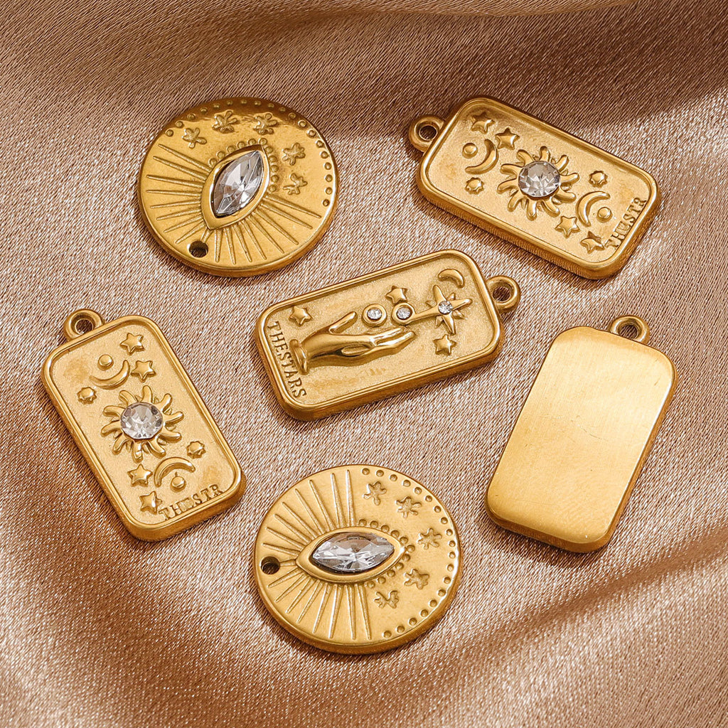 Star Sun Pendant Charms