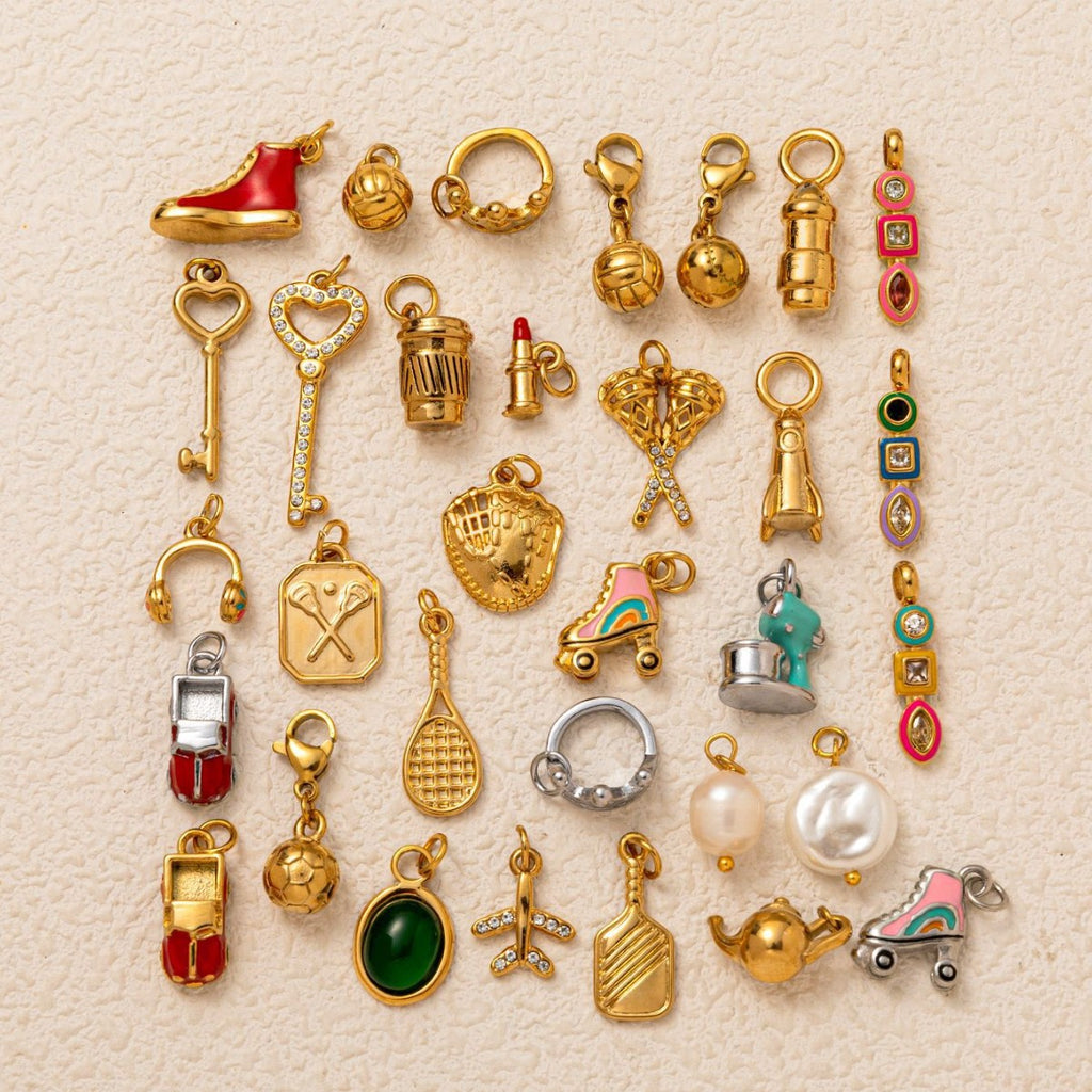 Sports, Coffee & Lifestyle Charms