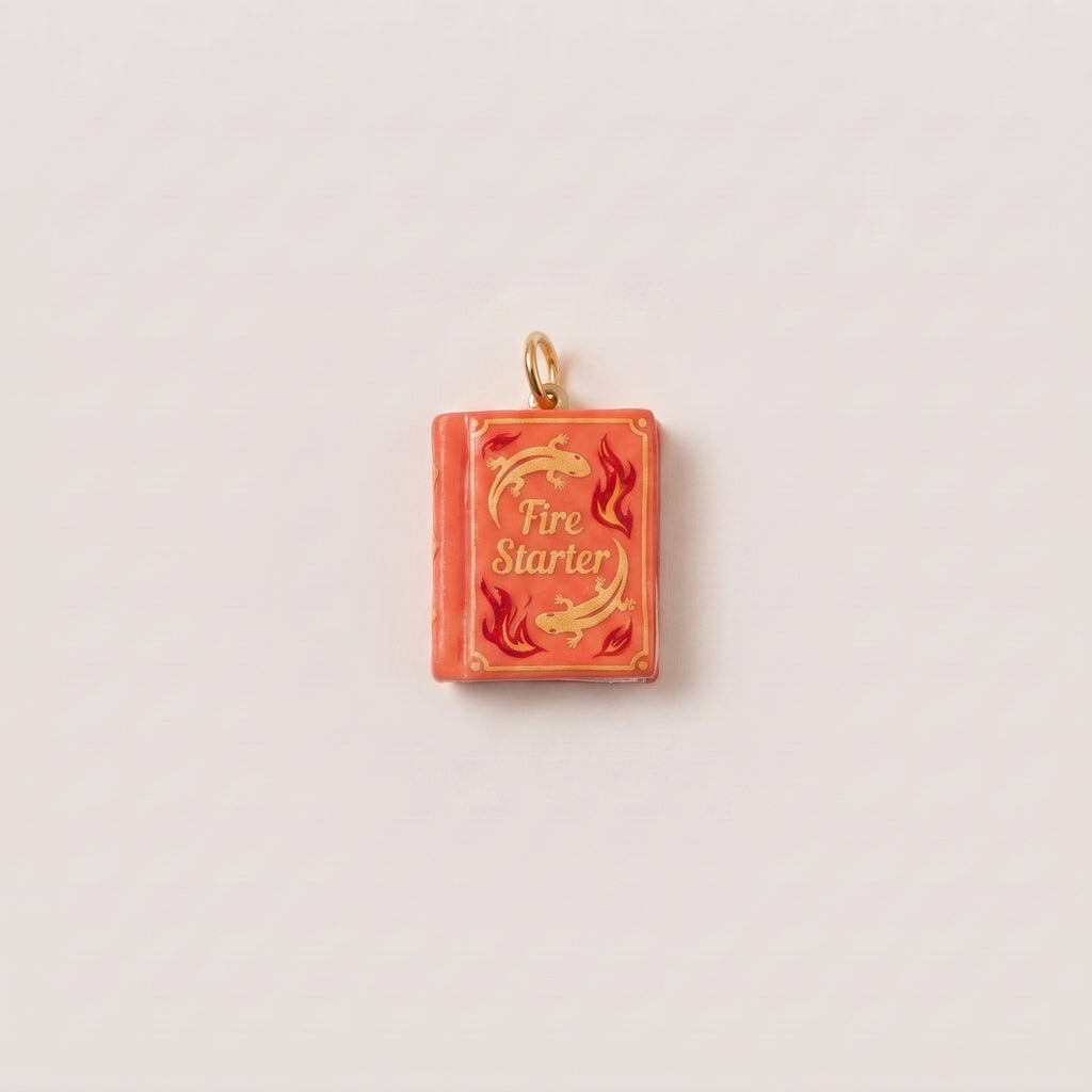 Magic Book Pendant Charms