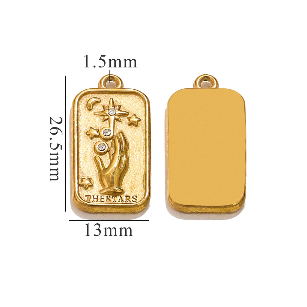Star Sun Pendant Charms