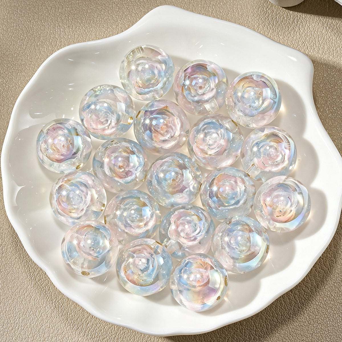 Lotus Twilight Round Beads
